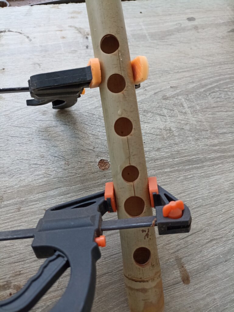 Bamboo crash flute