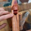 Re (D) Cherry wood native american flute