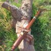 Mi (E) Sapele wood native american flute Eagle totem
