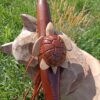 Fa (F) Sapele wood native american flute turtle totem