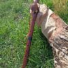 Fa (F) Sapele wood native american flute turtle totem