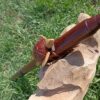 Fa (F) Sapele wood native american flute turtle totem