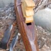 Mi (E) Huayruro wood native american flute with bird totem