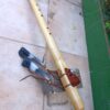 Re (D) Ayon wood native american flute wolf totem