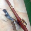 Mi (E) Sapele wood native american flute snake totem