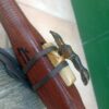 Mi (E) Sapele wood native american flute snake totem