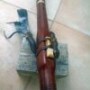 Mi (E) Sapele wood native american flute snake totem