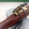 Mi (E) Sapele wood native american flute snake totem