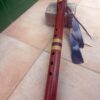 Mi (E) Sapele wood native american flute snake totem