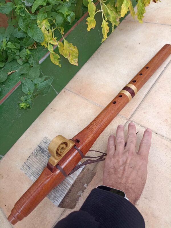 Fa (F) Huayruro wood native american flute