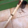 Mi (E) Pine wood native american flute