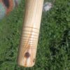 Si (B) Pine wood bass native american flute