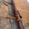 Mi (E) Sapele wood native american flute bird totem